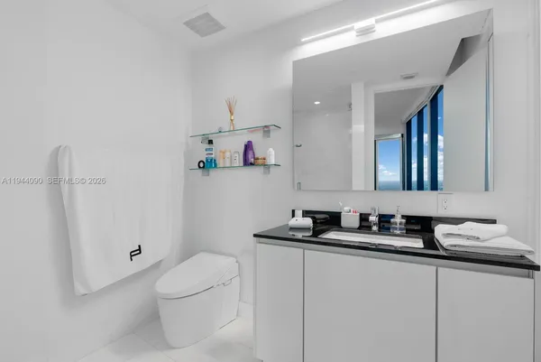 a view of parking area