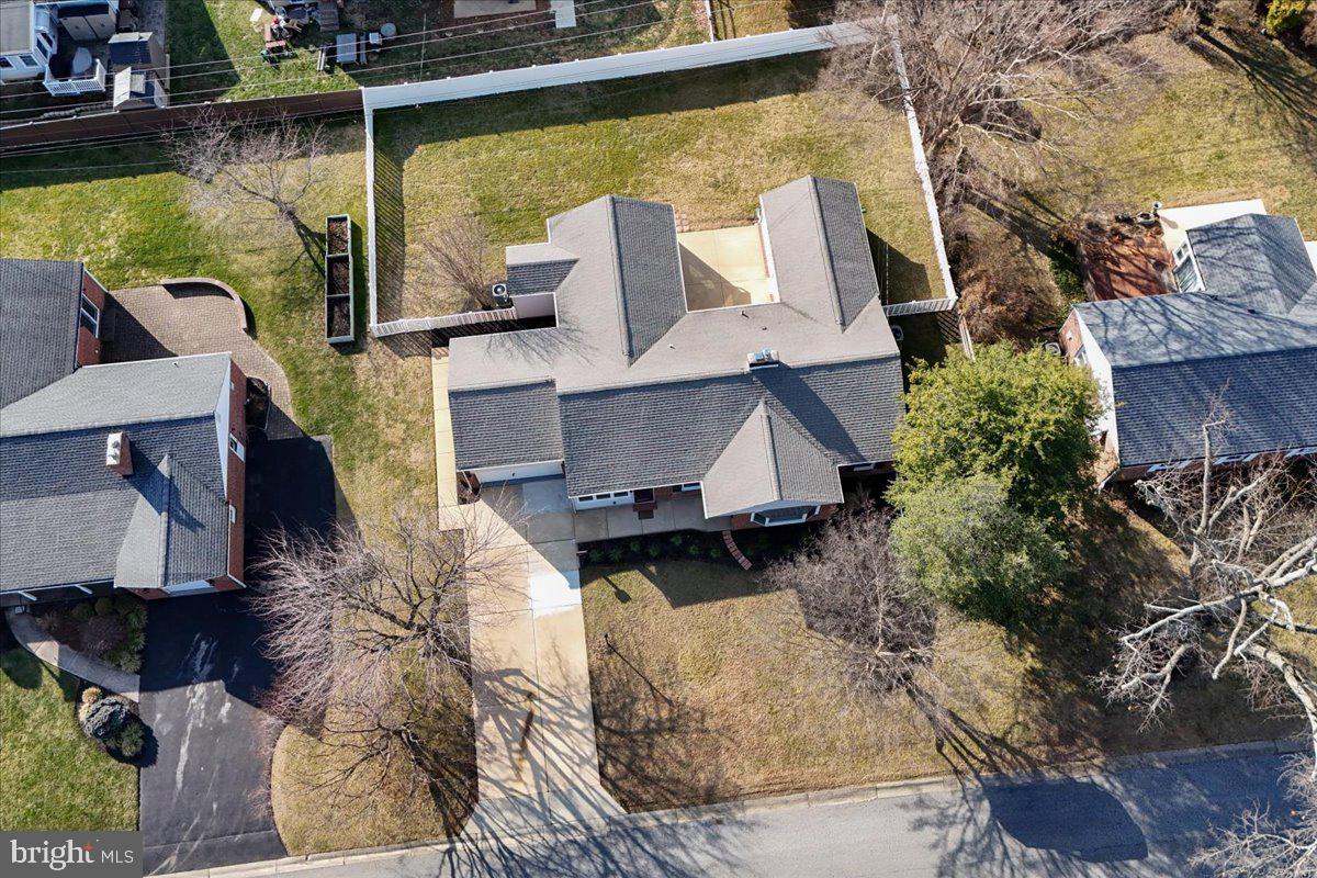 12 West Dale Road Wilmington, DE 19810 - Photo 39 of 44 a aerial view of a house with large trees