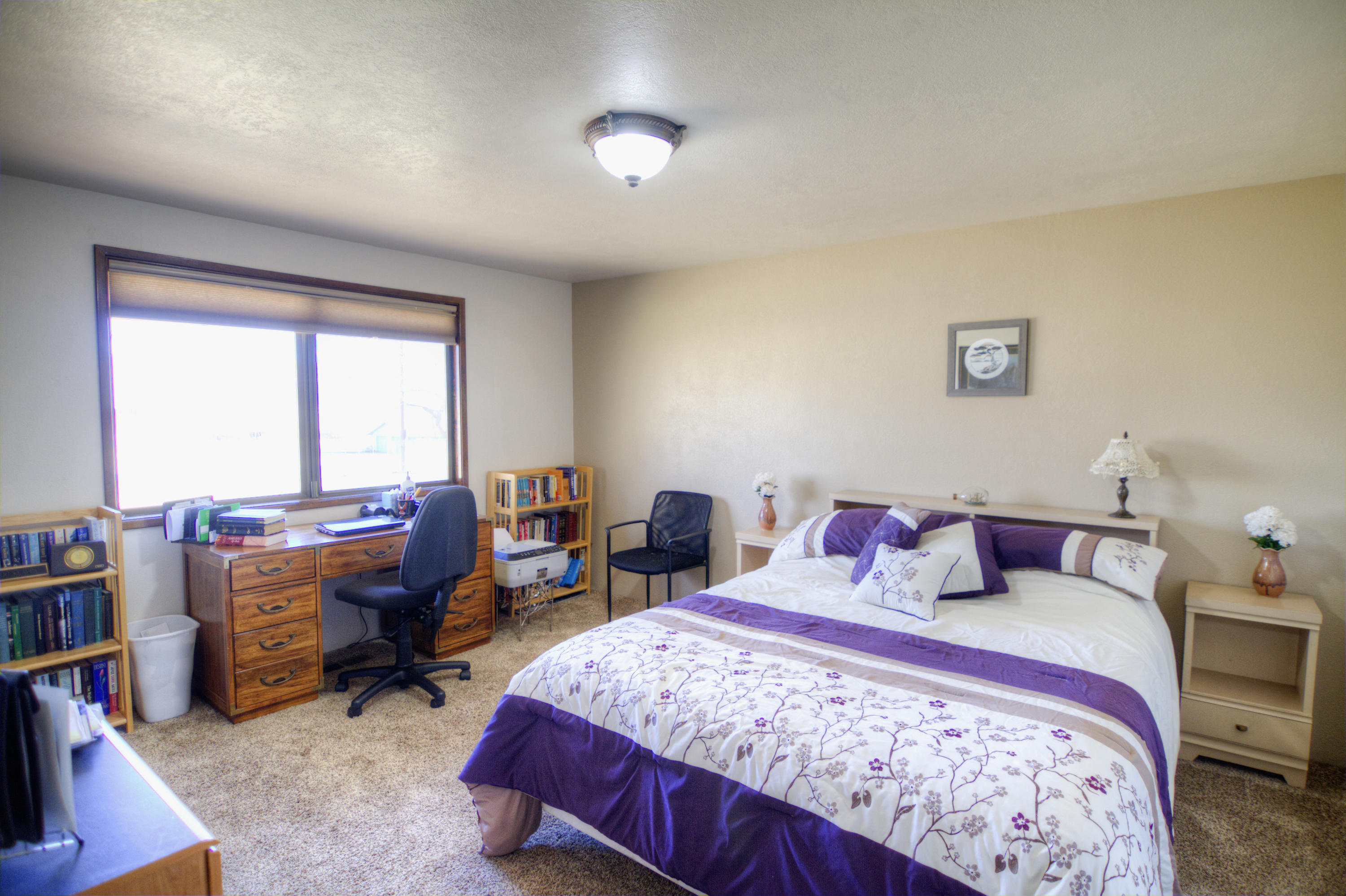 6518 Reeder Road Klamath Falls, OR 97603 - Photo 15 of 25 a bedroom with bed and a window
