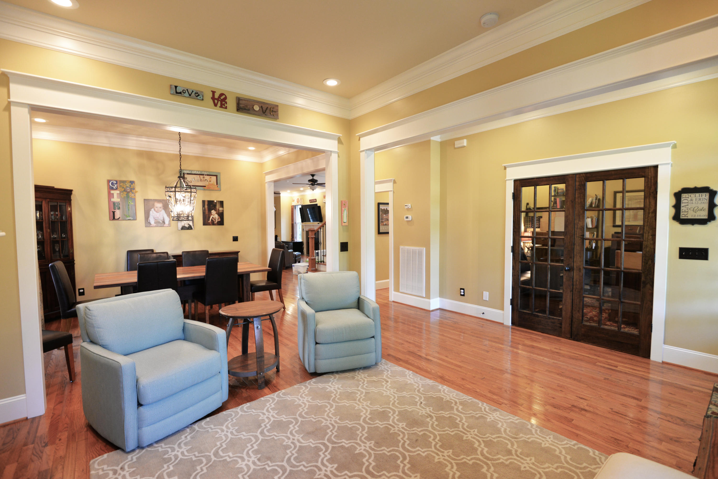 1204 East Dallas Road Chattanooga, TN 37405 - Photo 8 of 54 Living room towards office & dining room
