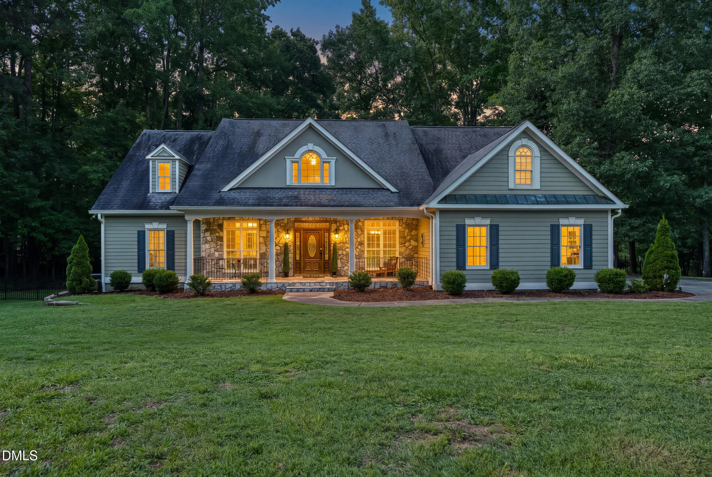 5300 Mill Dam Road Wake Forest, NC 27587 - Photo 2 of 69 1 -5300 mill dam rd, exterior, twilight