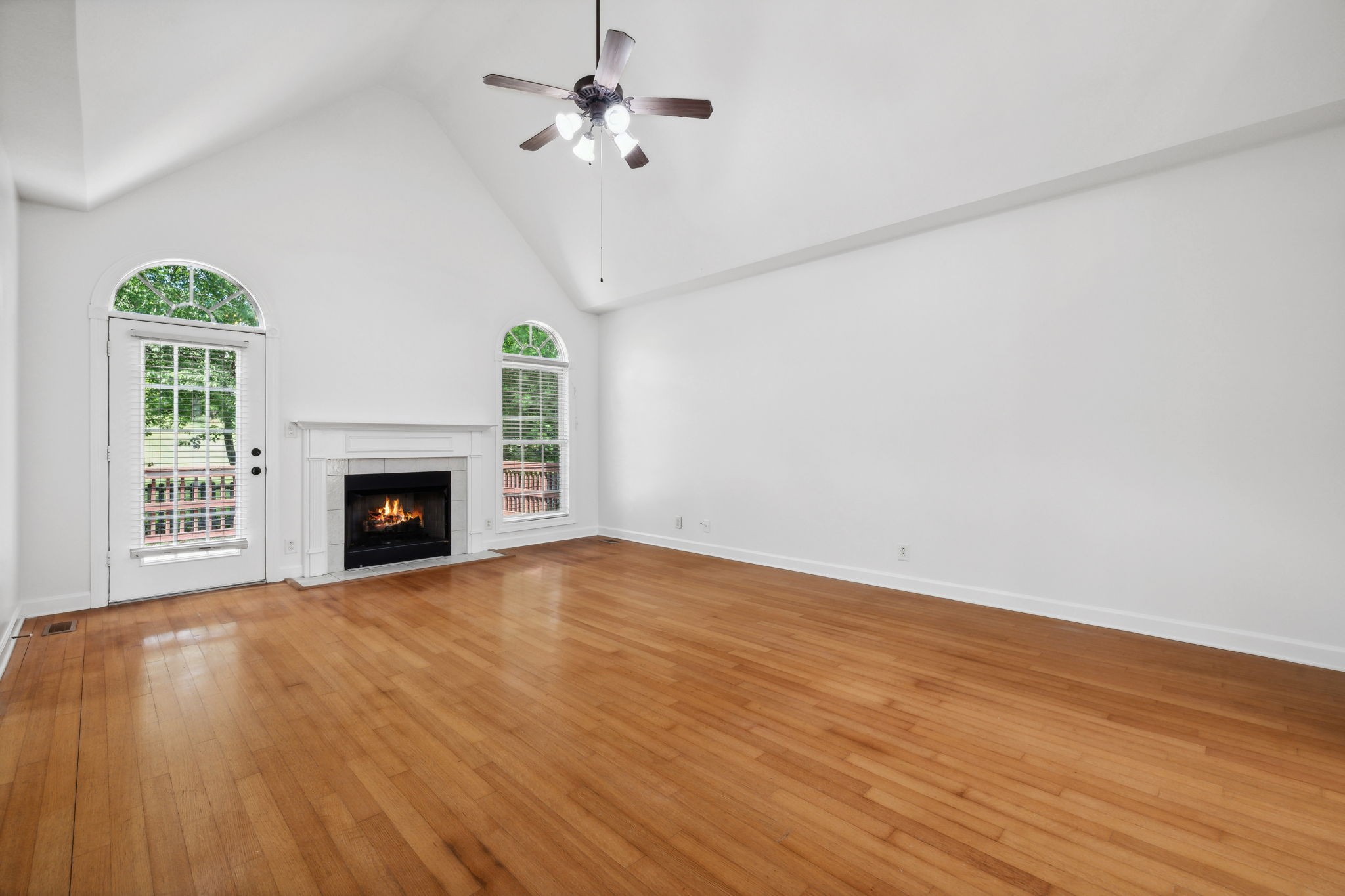 3575 Rabbit Run Trail Clarksville, TN 37043 - Photo 6 of 46 a view of empty room with wooden floor and fan