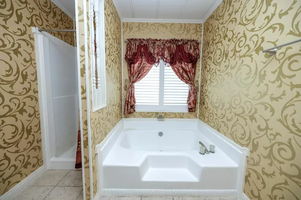 a view of a window in an empty room