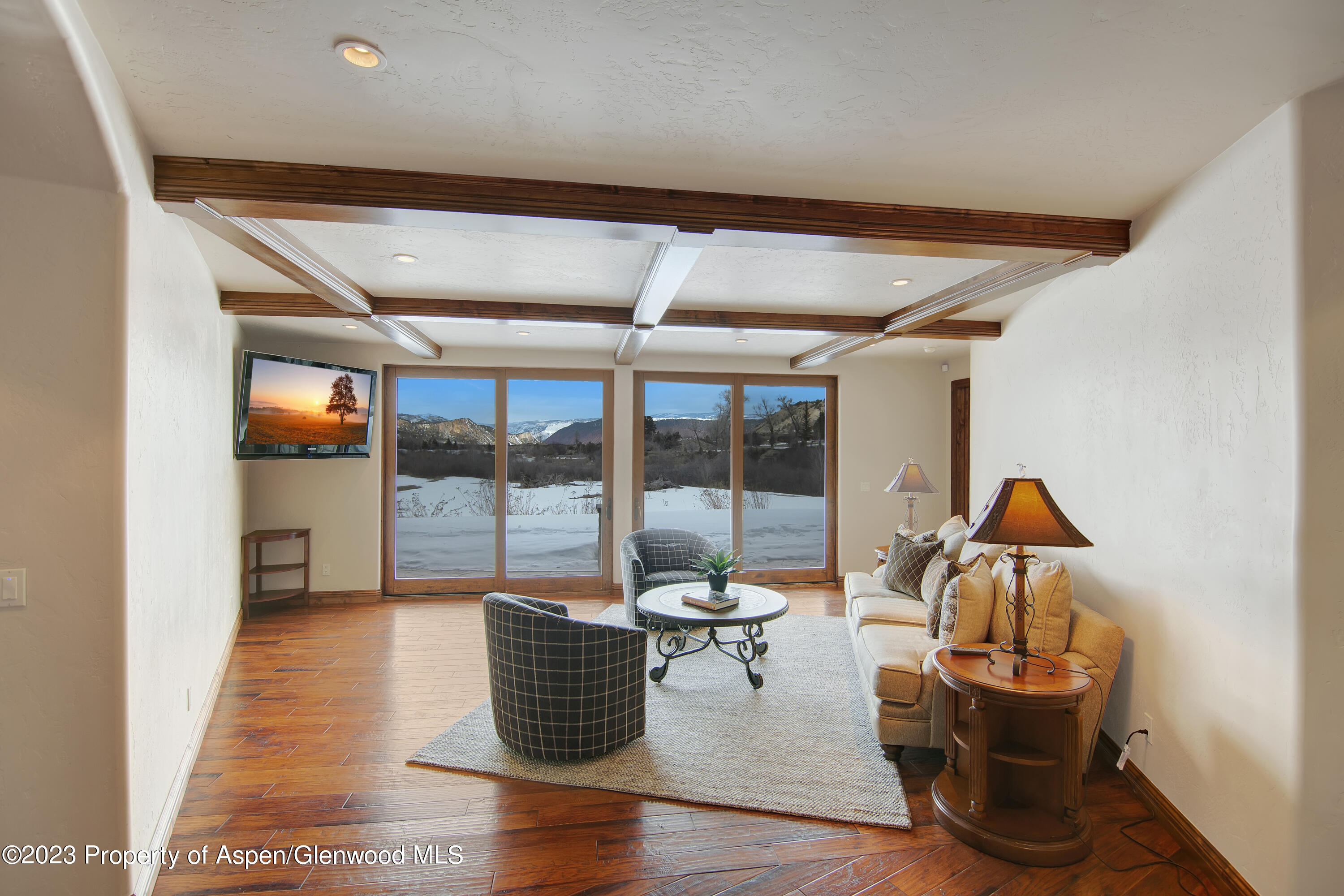 160 River Glen Road Carbondale, CO 81623 - Photo 14 of 24 a living room with furniture and a window