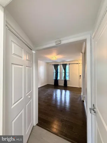 a view of livingroom with hardwood floor and window