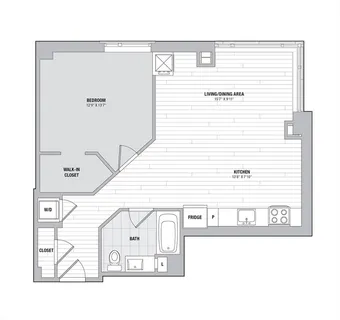 $4,065 | 99 Kneeland Street, Unit 1509, Boston, MA 02111