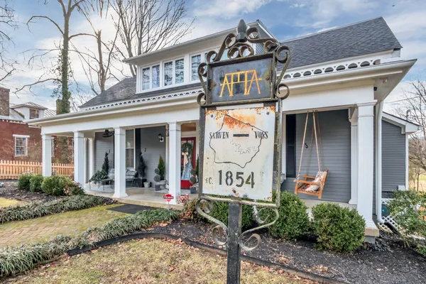 a sign on the side of a building