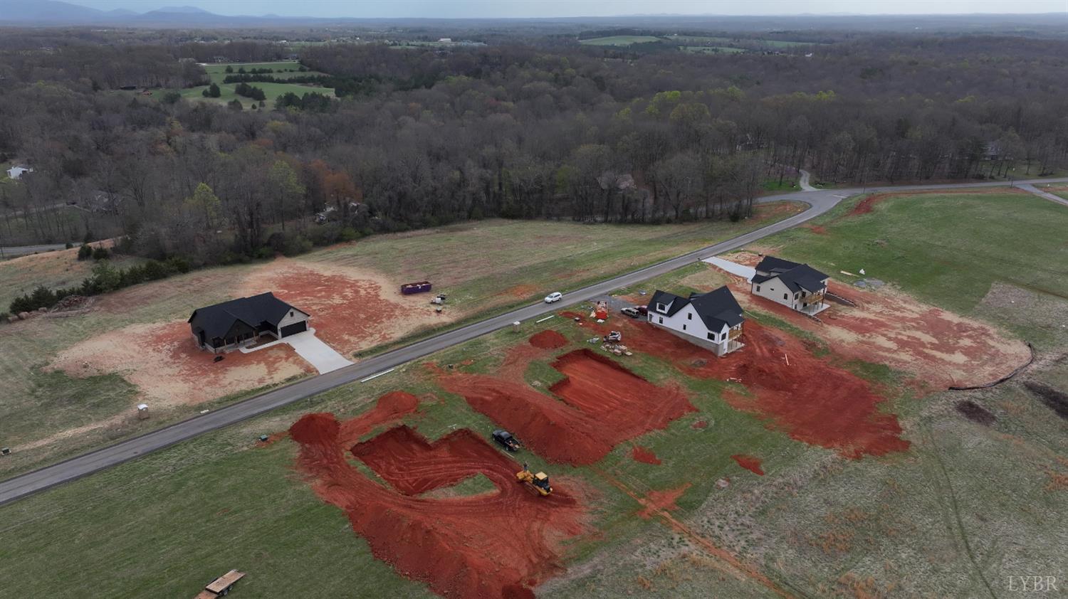 14-lot Wells Road Bedford, VA 24523 - Photo 9 of 11 an aerial view of a house with a yard