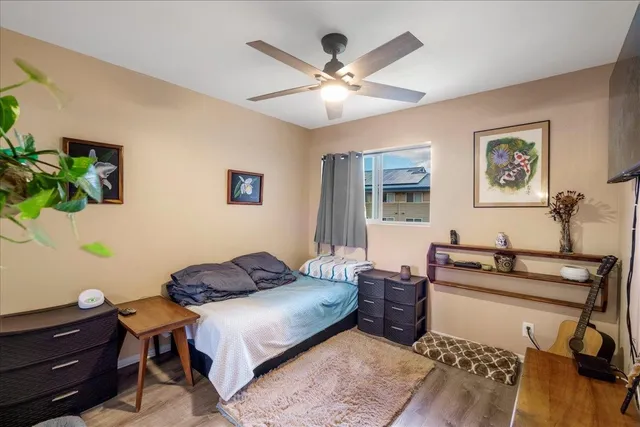 a workspace with furniture and window