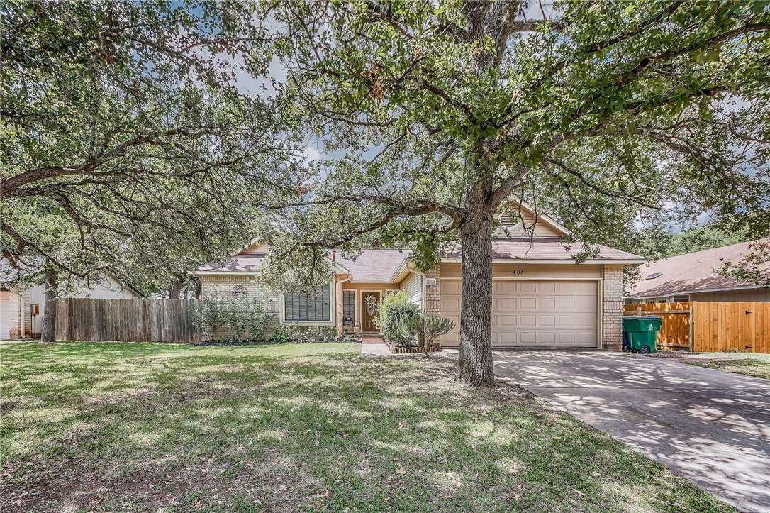 401 Ridgewood Drive Cedar Park, TX 78613 - Photo 1 of 1 Beautiful trees frame your new home.