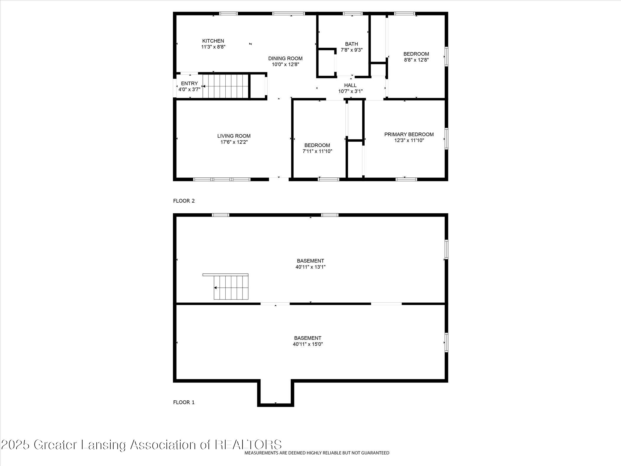 15340 West Cutler Road Portland, MI 48875 - Photo 40 of 40 Floor plan