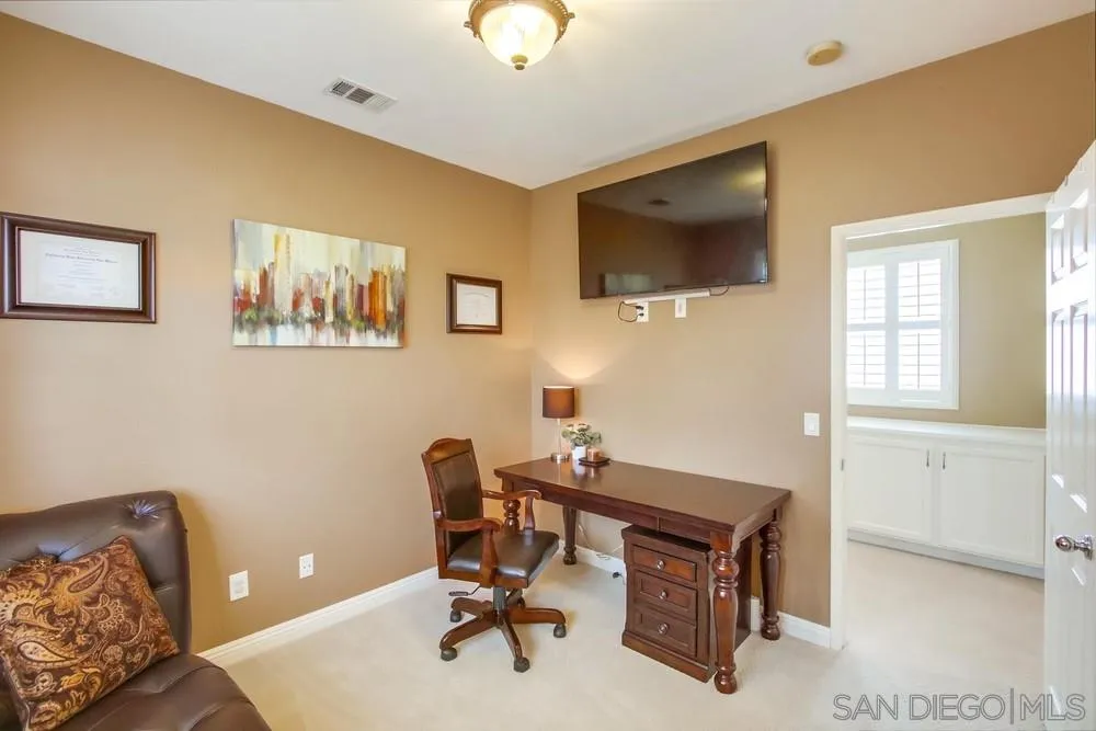 12237 Pepper Tree Lane Poway, CA 92064 - Photo 20 of 25 a workspace with furniture and window