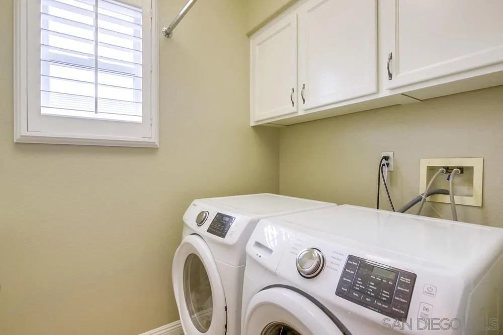 12237 Pepper Tree Lane Poway, CA 92064 - Photo 21 of 25 a utility room with dryer and washer