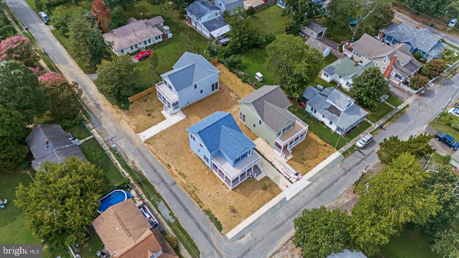 702 Taggart Street Colonial Beach, VA 22443 - Photo 46 of 64 an aerial view of residential house with outdoor space
