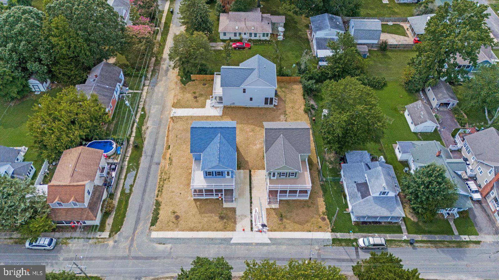 702 Taggart Street Colonial Beach, VA 22443 - Photo 47 of 64 an aerial view of multiple house