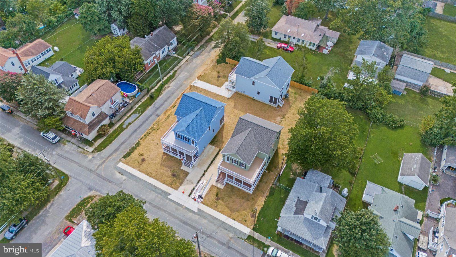 702 Taggart Street Colonial Beach, VA 22443 - Photo 48 of 64 an aerial view of residential house with outdoor space and street view