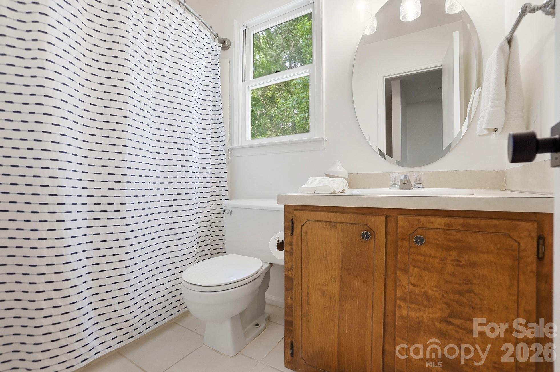 5060 Suwarrow Circle Tega Cay, SC 29708 - Photo 23 of 34 a bathroom with a sink a toilet and mirror