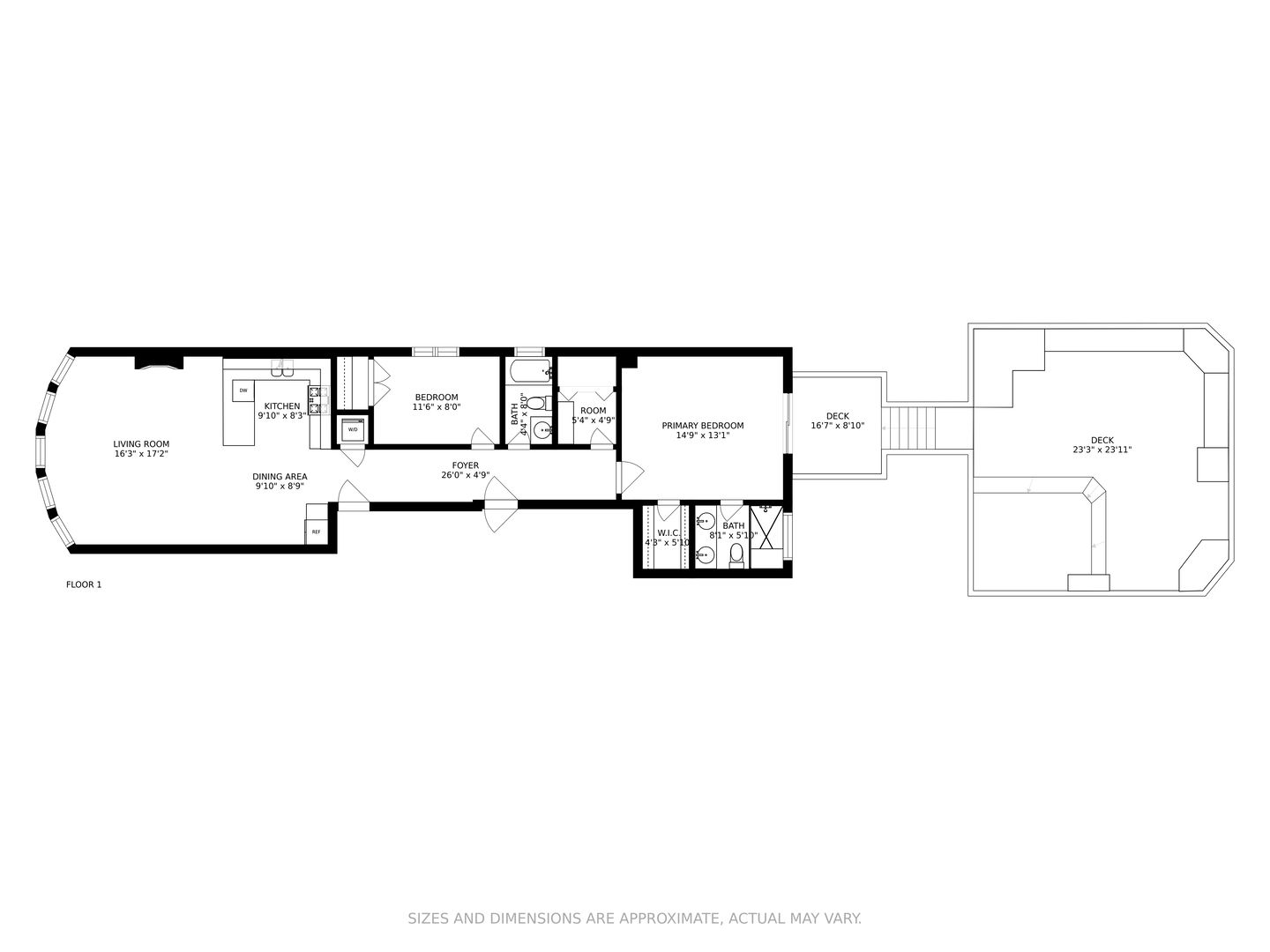 1012 North Wood Street, Unit 2 Chicago, IL 60622 - Photo 21 of 21 a picture of floor plan