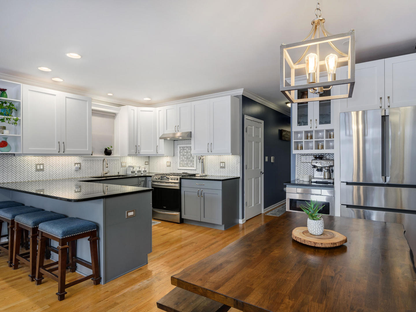 1012 North Wood Street, Unit 2 Chicago, IL 60622 - Photo 10 of 21 a kitchen with a sink appliances and cabinets