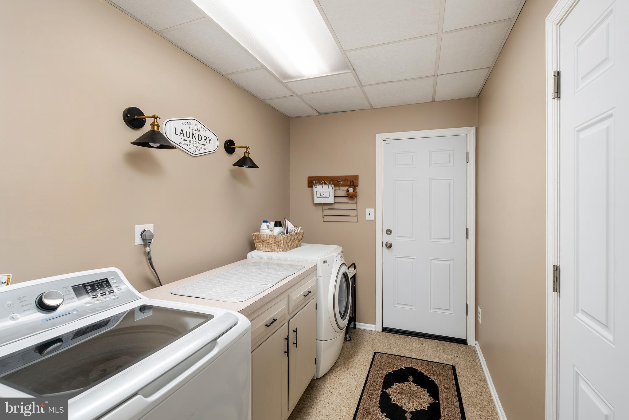 477 Flock Road Hamilton, NJ 08619 - Photo 22 of 27 Laundry room, side door, garage entrance