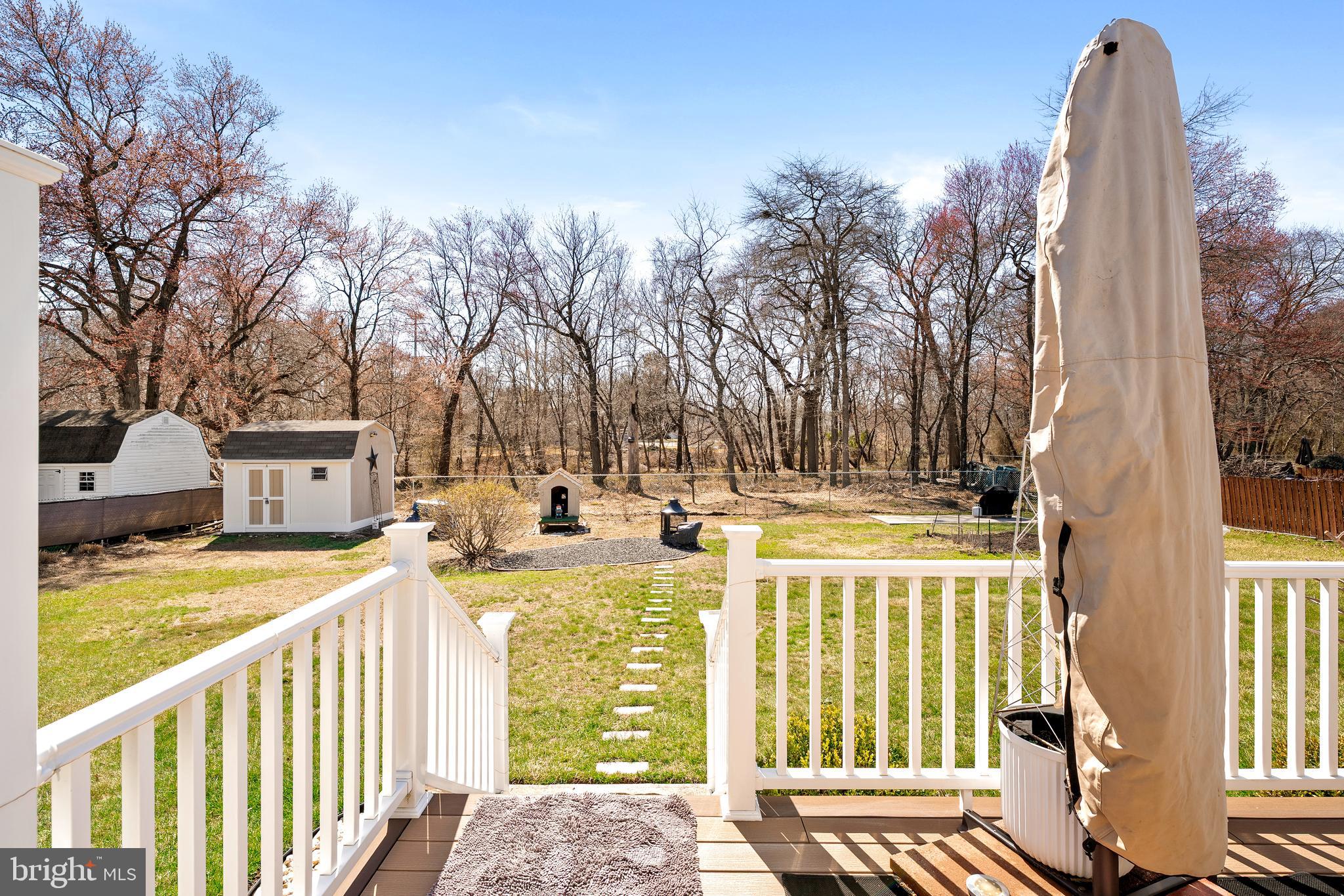 477 Flock Road Hamilton, NJ 08619 - Photo 23 of 27 Deck overlooking fenced in yard