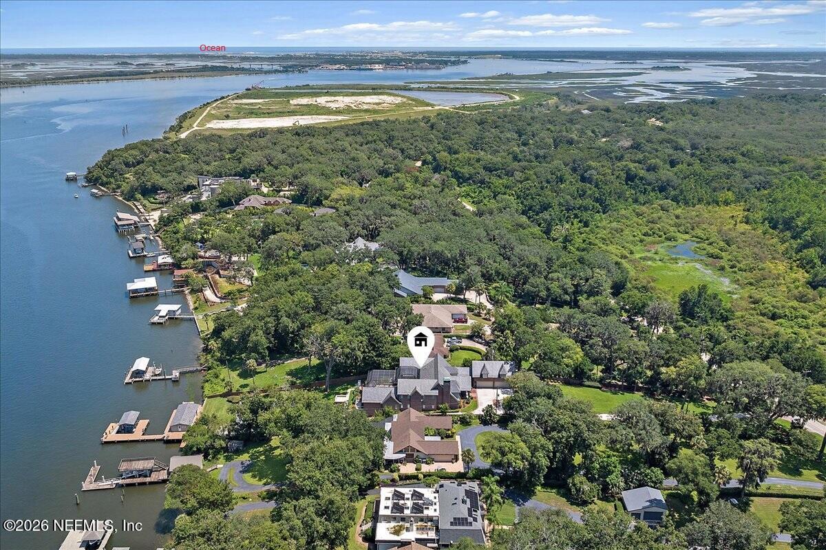 12827 Fort Caroline Road Jacksonville, FL 32225 - Photo 36 of 36 aerial to ocean