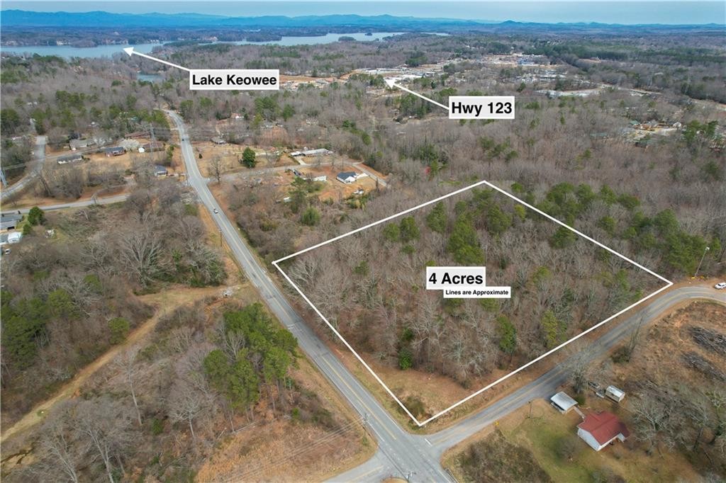 0 North Walnut Street Seneca, SC 29678 - Photo 1 of 12 A spacious 4-acre lot near Lake Keowee and Highway 123 offers prime development potential.