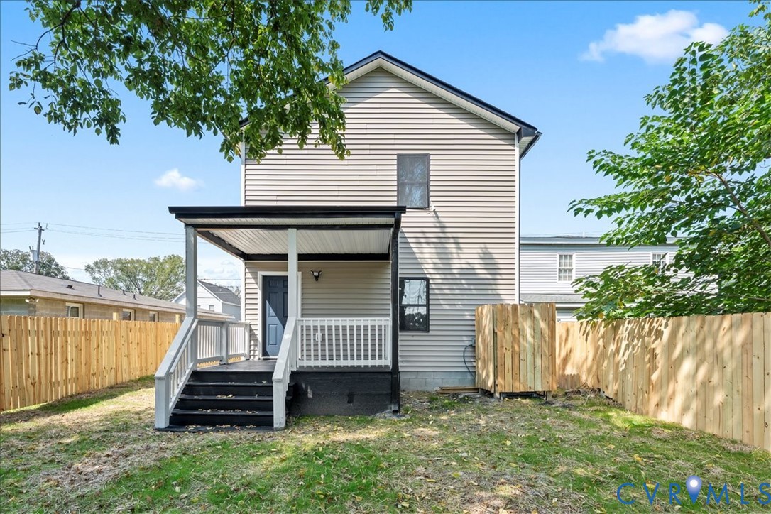 1348 Rome Street Petersburg, VA 23803 - Photo 45 of 45 Back of house