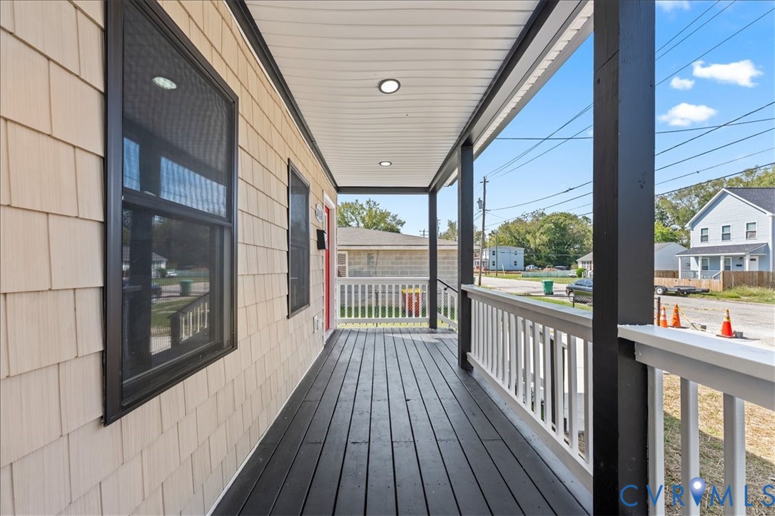 1348 Rome Street Petersburg, VA 23803 - Photo 7 of 45 Porch with a residential view