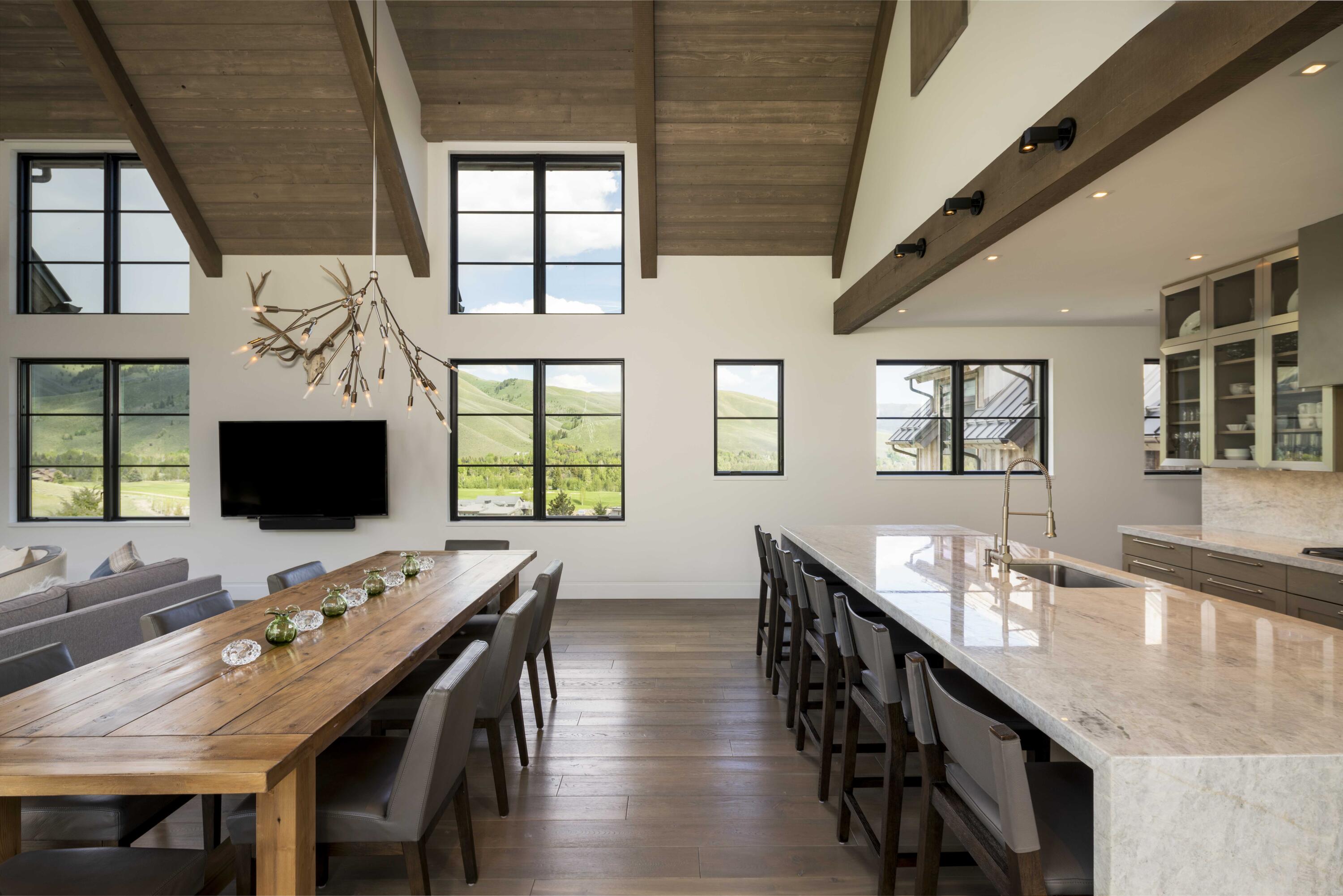 305 Diamond Back Road Sun Valley, ID 83353 - Photo 8 of 28 Seating for all at the table or island
