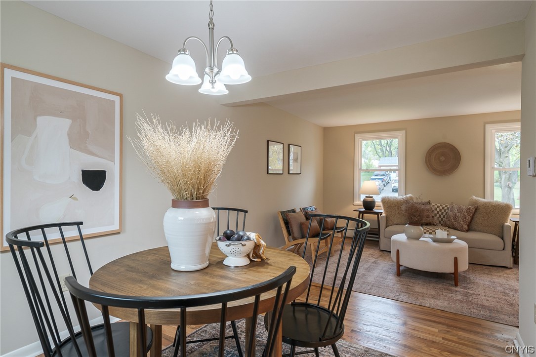 2268 Connell Terrace Lysander, NY 13027 - Photo 13 of 42 DINING ROOM OVERLOOKS THE FRONT FAMILY ROOM.