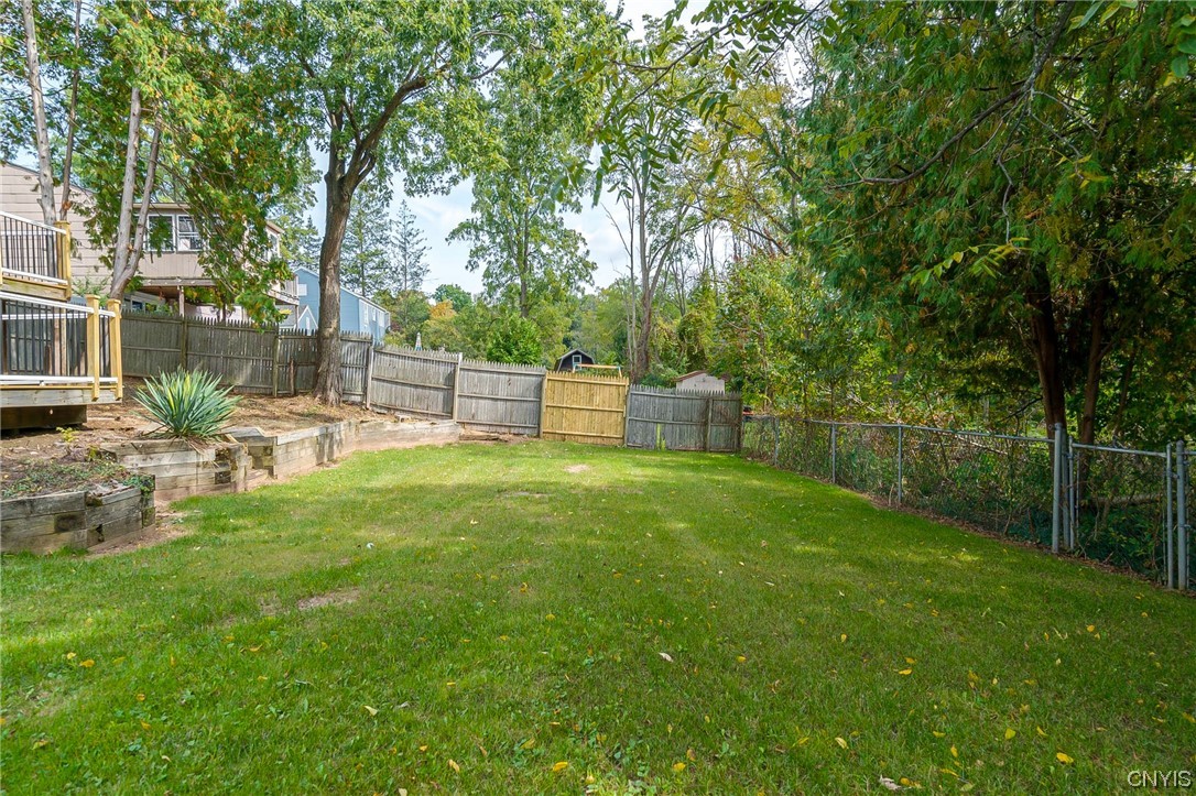 2268 Connell Terrace Lysander, NY 13027 - Photo 18 of 42 AWESOME BACKYARD, FENCED AND READY TO GO!