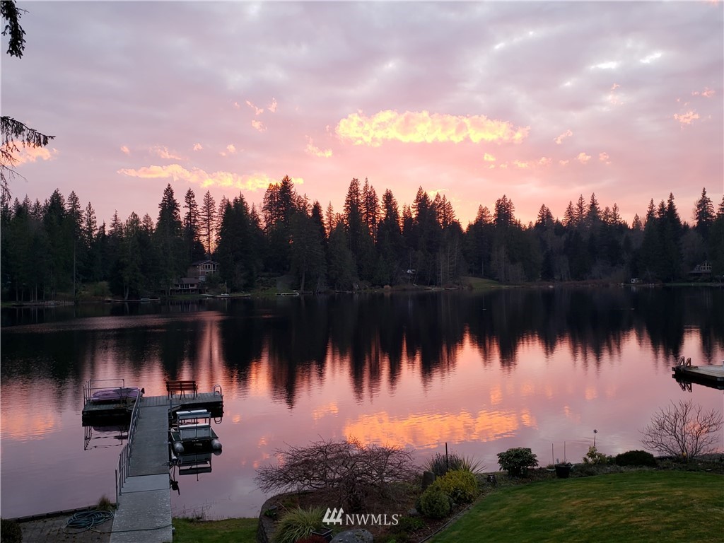 8716 East Lake Cochran Road Monroe, WA 98272 - Photo 19 of 29 view of lake with green space