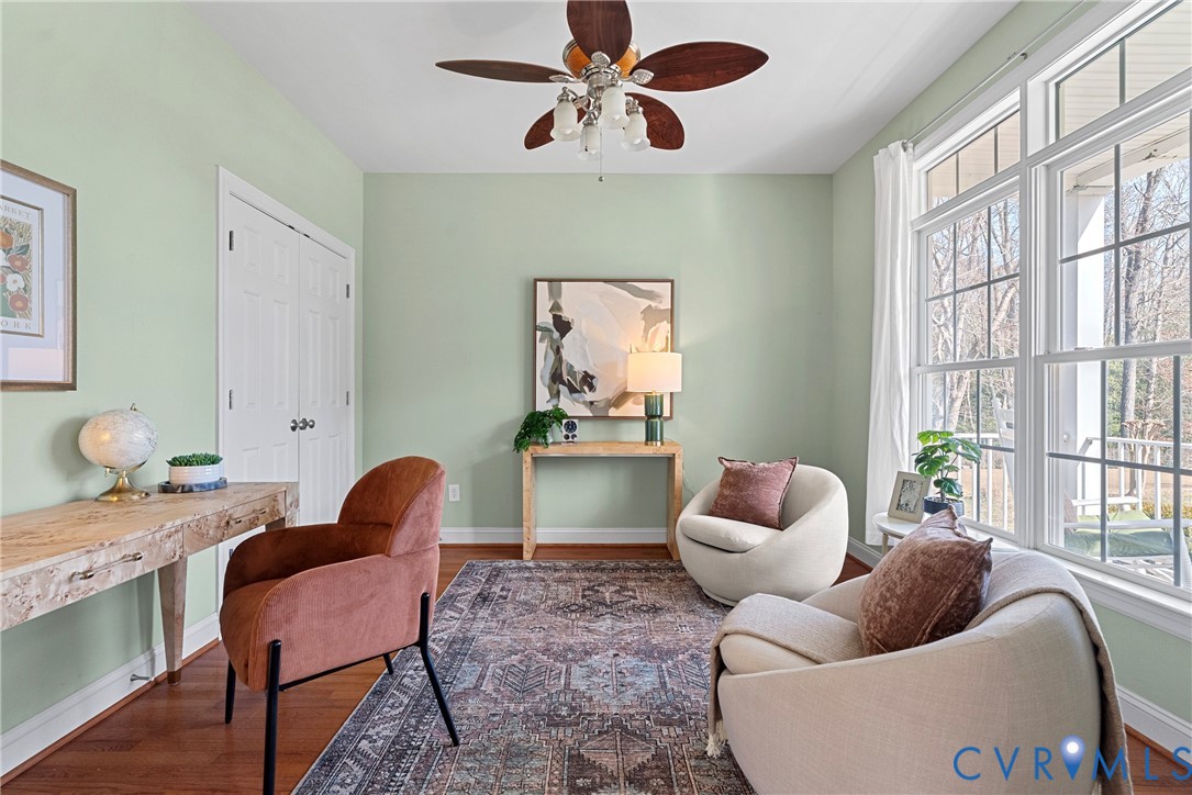 170 Rappa Run Road Topping, VA 23169 - Photo 20 of 60 a living room with furniture and a large window