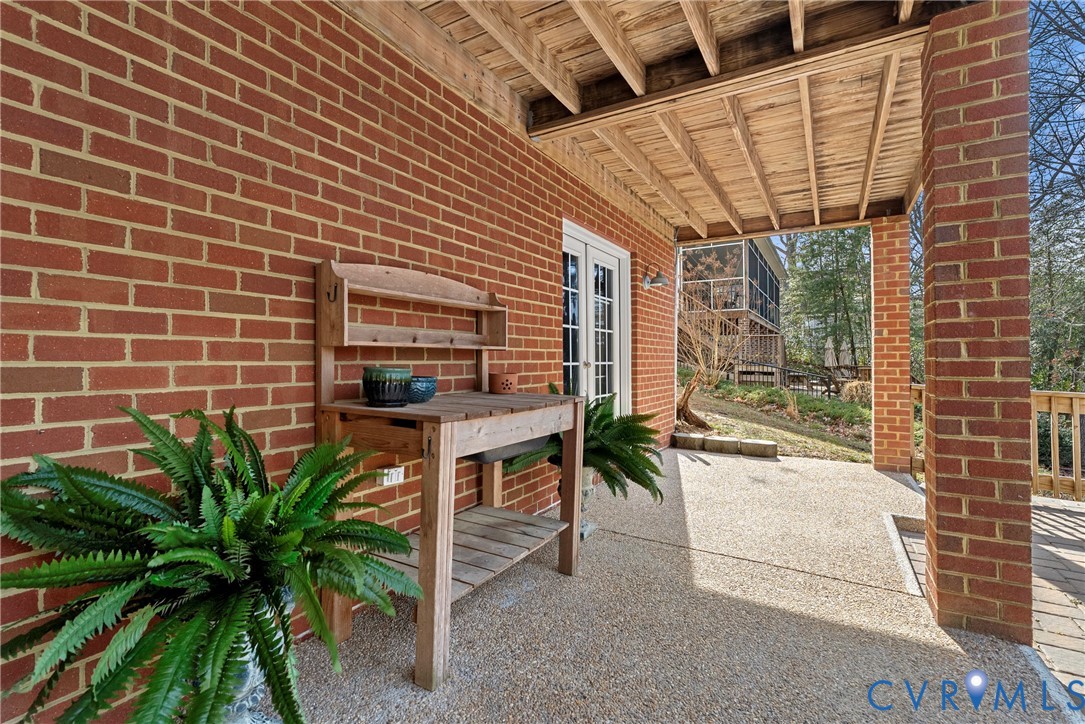 170 Rappa Run Road Topping, VA 23169 - Photo 49 of 60 a backyard of a house with seating space