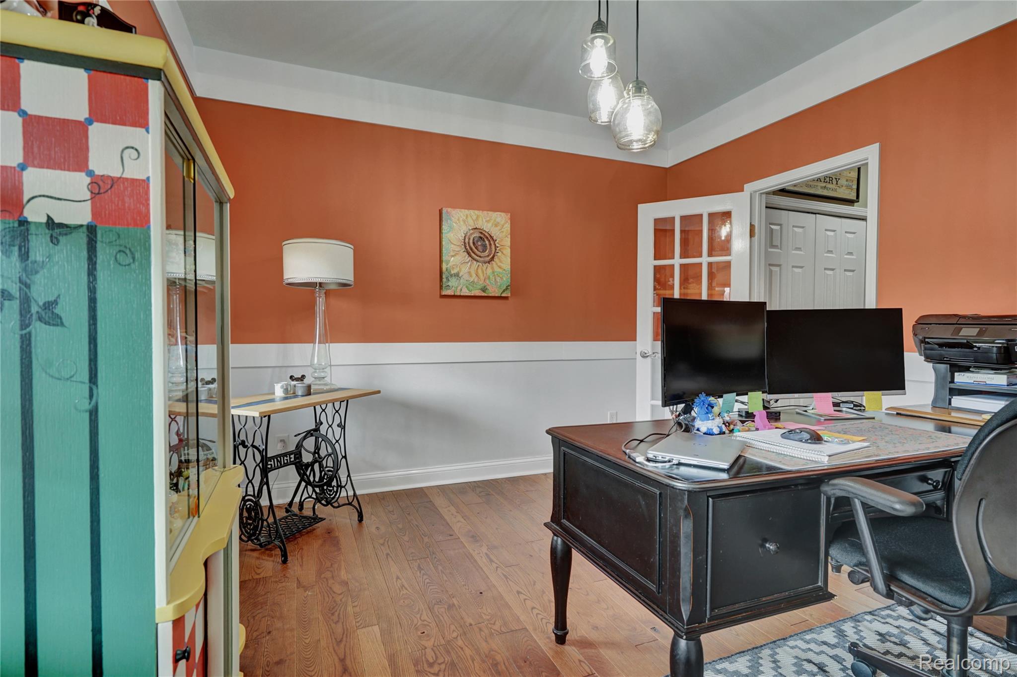3690 Brauer Road Oxford, MI 48371 - Photo 21 of 63 Office space with light wood-style flooring and baseboards