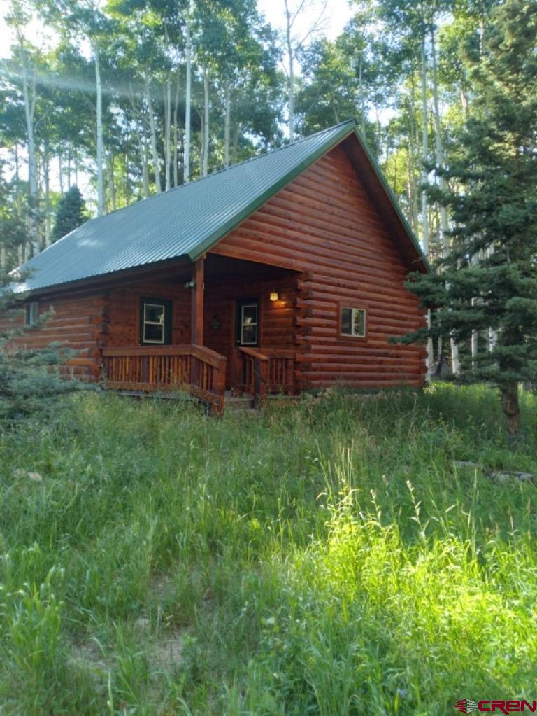 100 Crest Drive Cimarron, CO 81220 - Photo 29 of 35 a view of a house with a backyard
