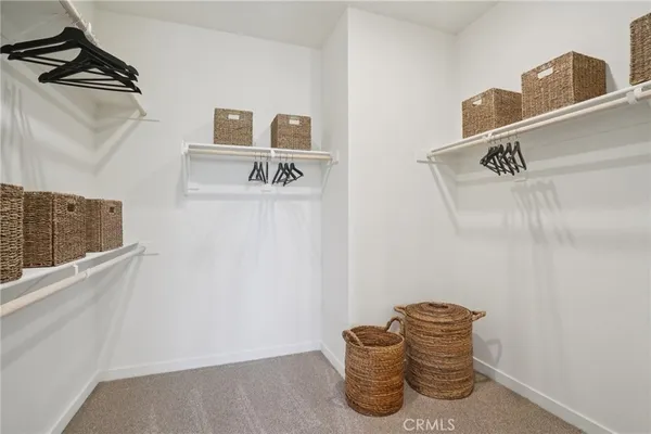 a view of walk in closet