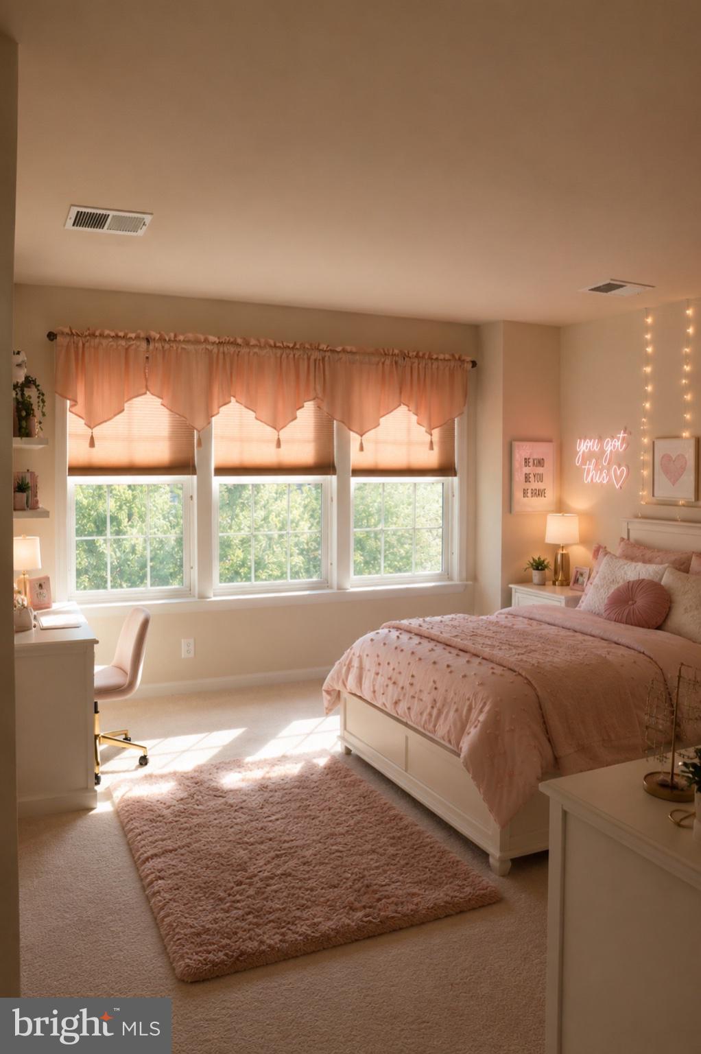 19400 Front Street Leesburg, VA 20176 - Photo 4 of 20 Serene pink-hued bedroom retreat.