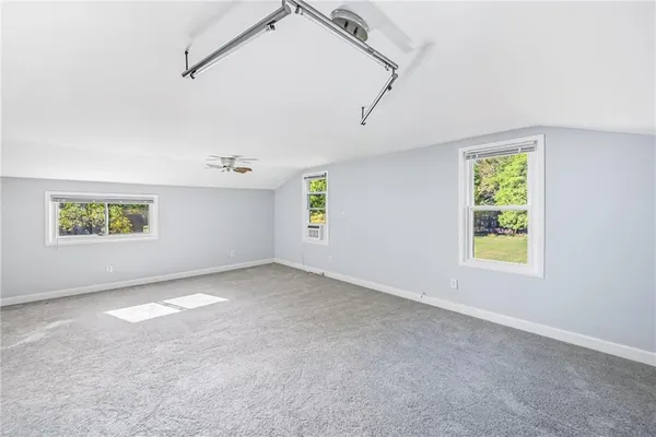 a view of empty room