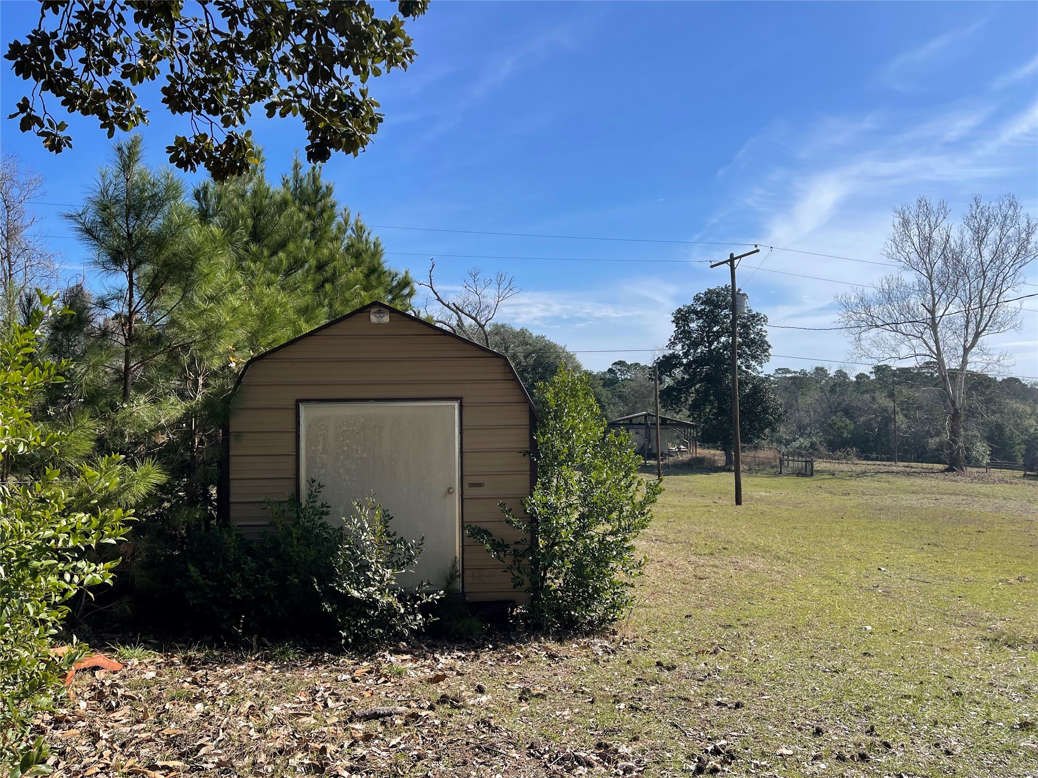 490 Cemetery Road Coldspring, TX 77331 - Photo 22 of 25 Storage shed on property