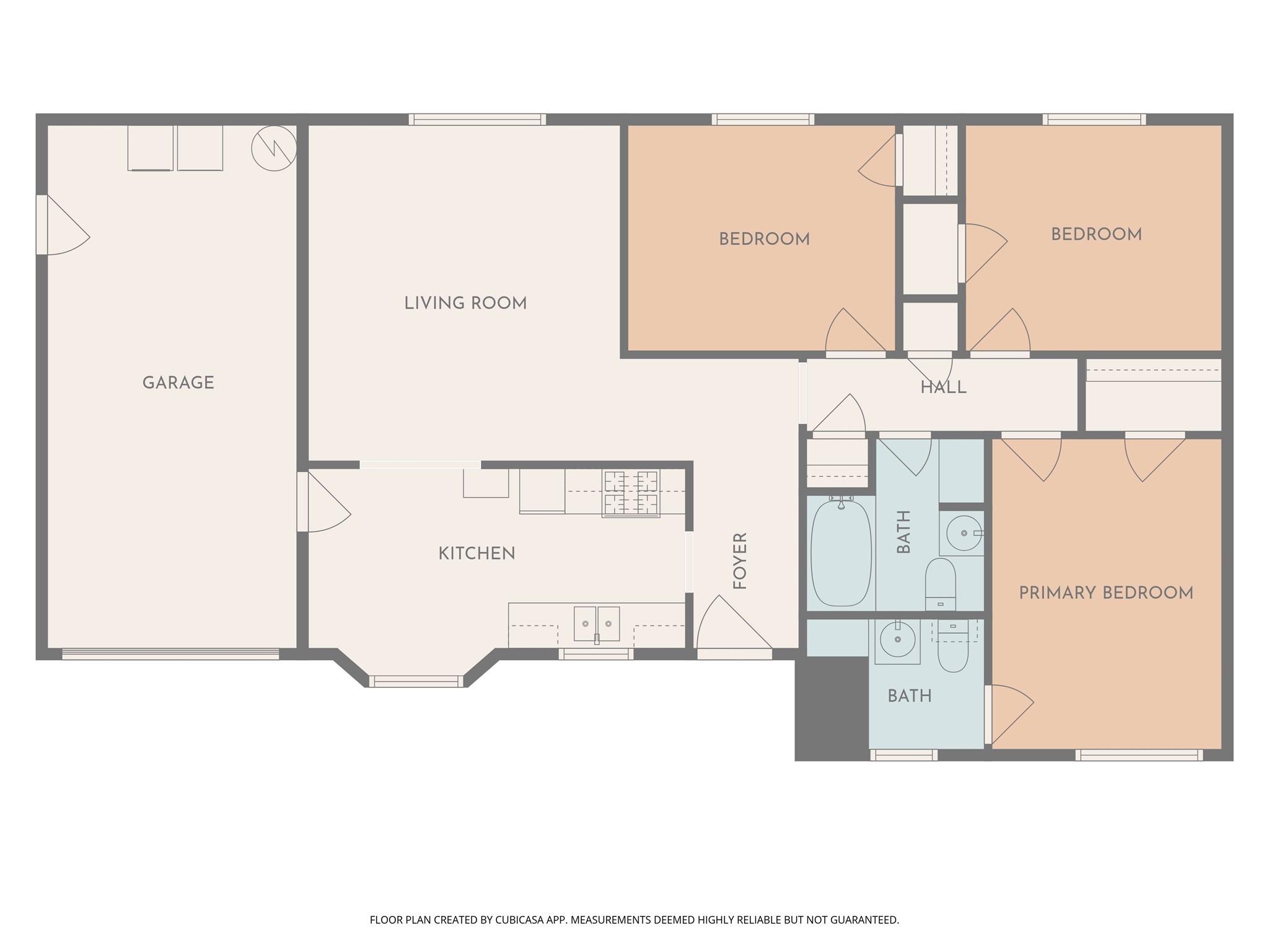 490 Cemetery Road Coldspring, TX 77331 - Photo 25 of 25 Measurements and room layout is estimated *may not be exact