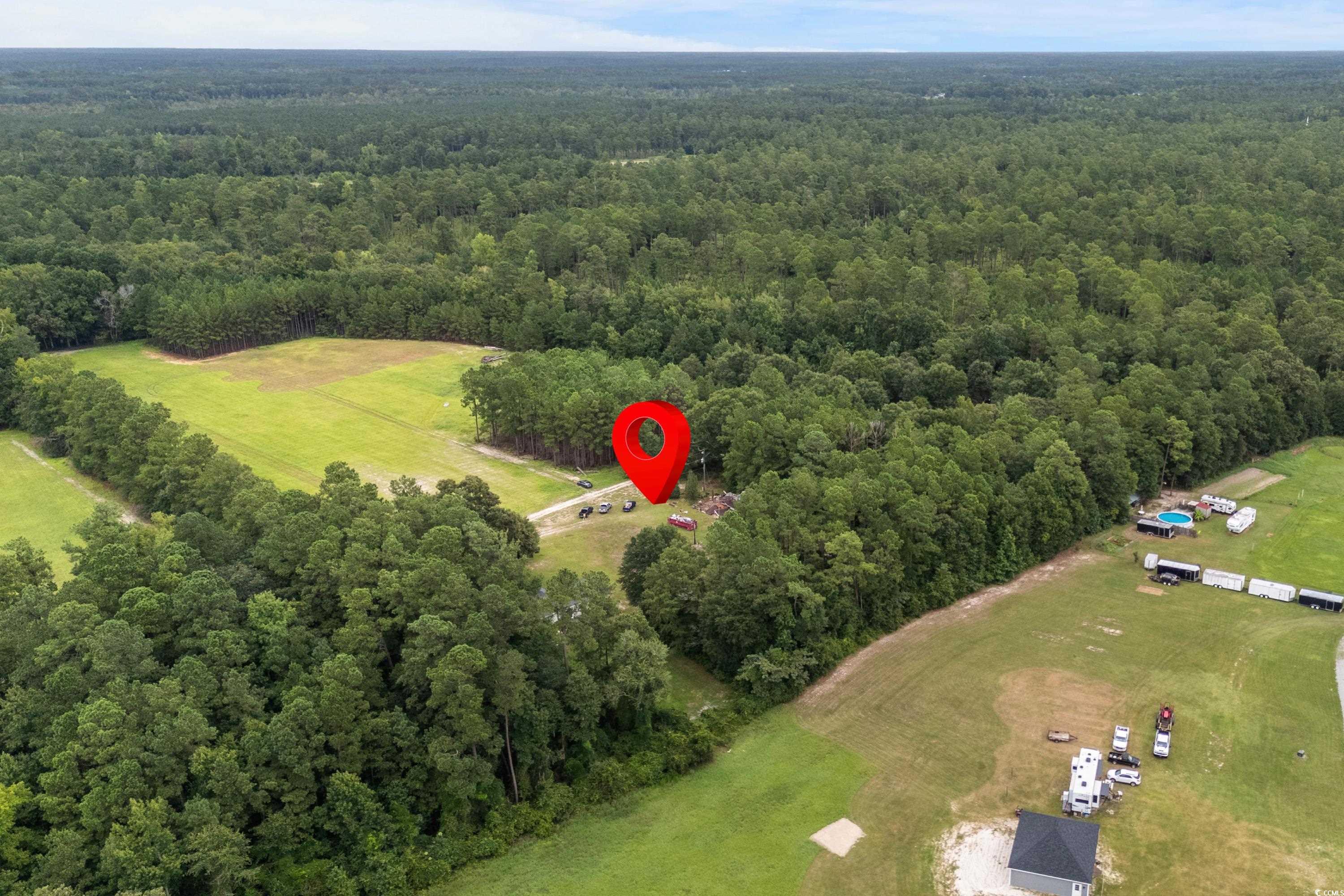 9060 Pee Dee Highway Conway, SC 29527 - Photo 15 of 38 Birds eye view of property