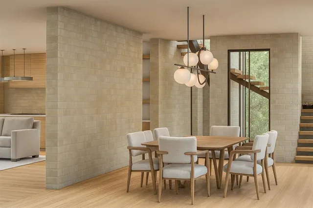 a kitchen with a sink and a window