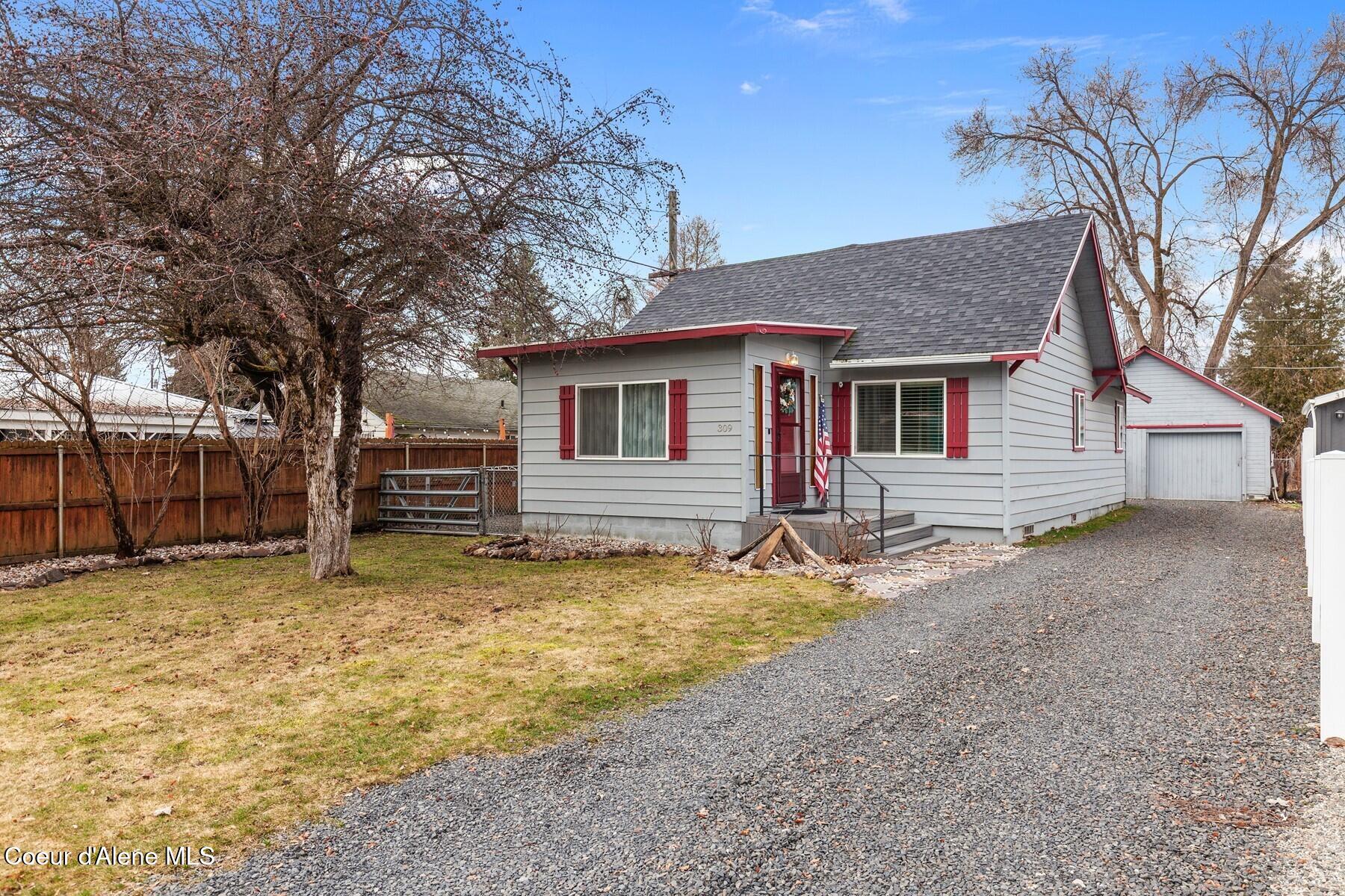 309 North 18th Street Coeur D'Alene, ID 83814 - Photo 24 of 33 Gravel driveway