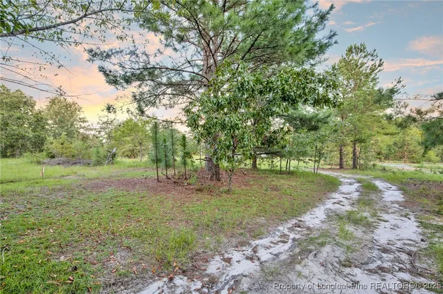 a view of an outdoor space with a lake view