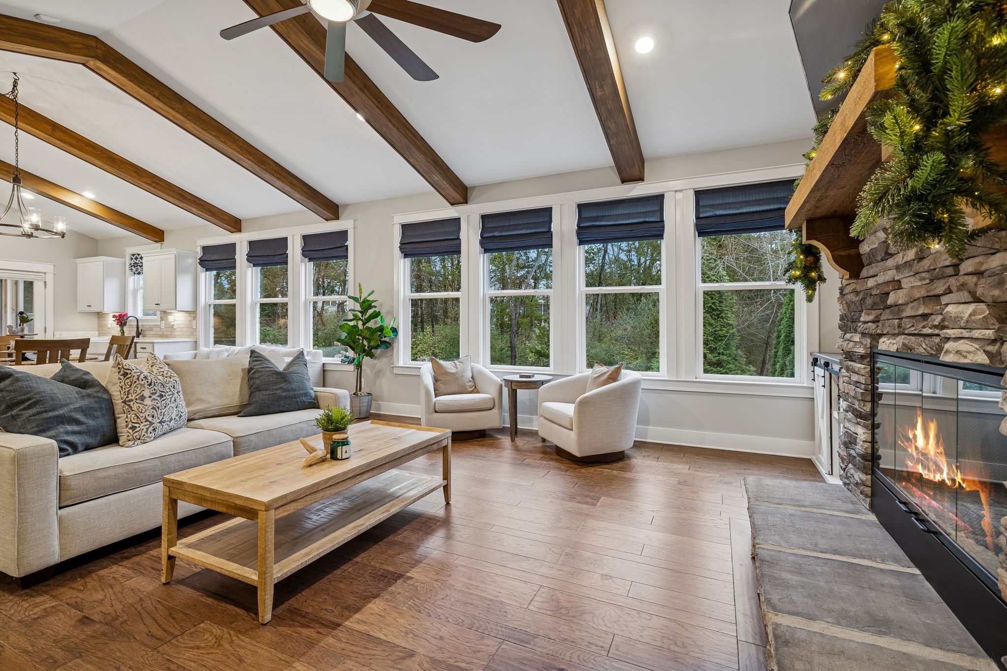 238 Caroline Way Mount Juliet, TN 37122 - Photo 13 of 51 a living room with furniture and a large window