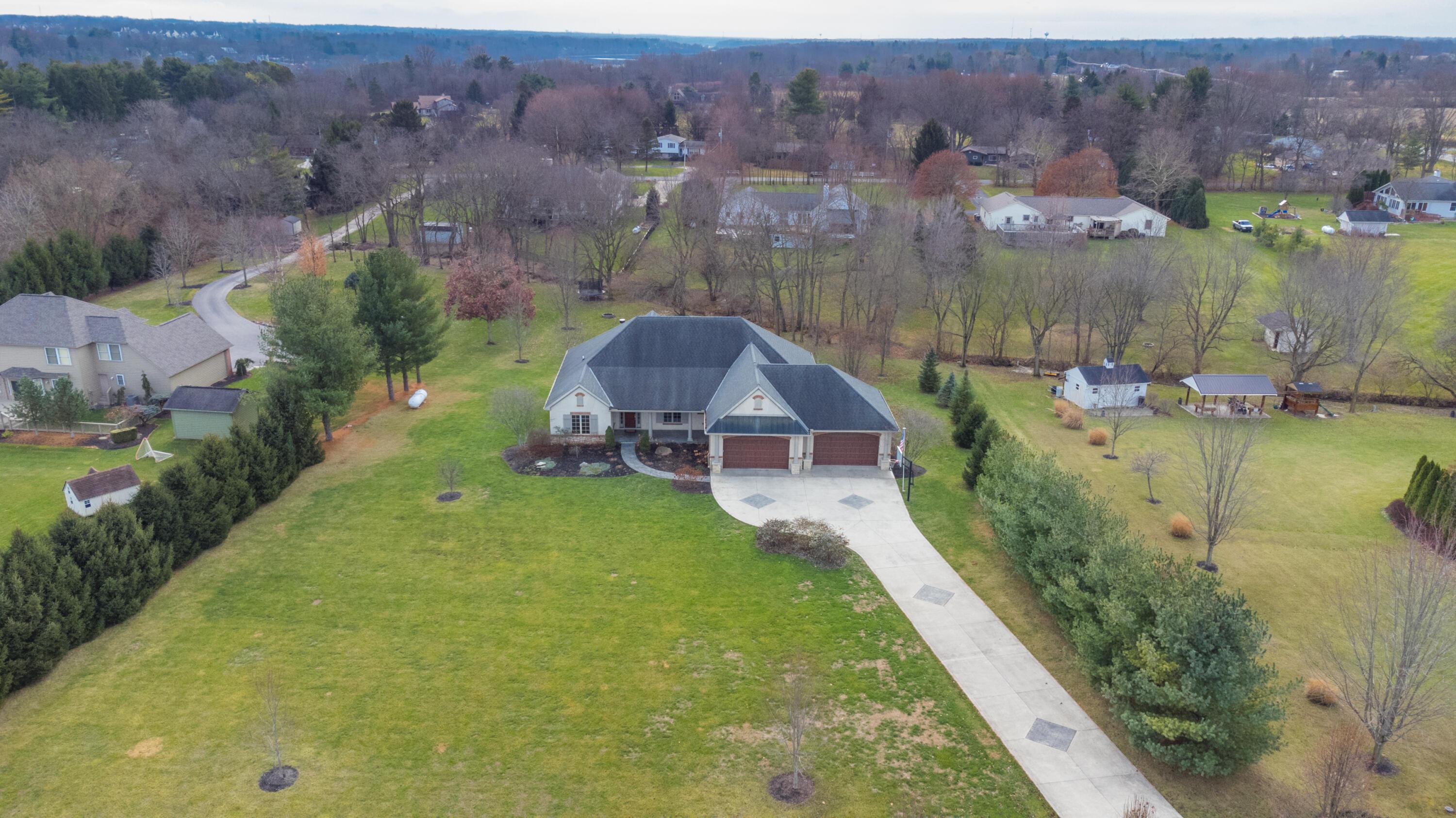 6043 Dublin Road Delaware, OH 43015 - Photo 74 of 98 73. Front Aerial