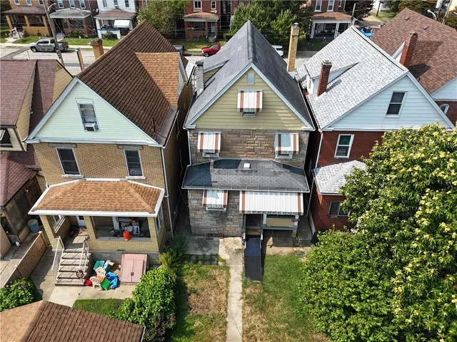 a black and white checkered floor