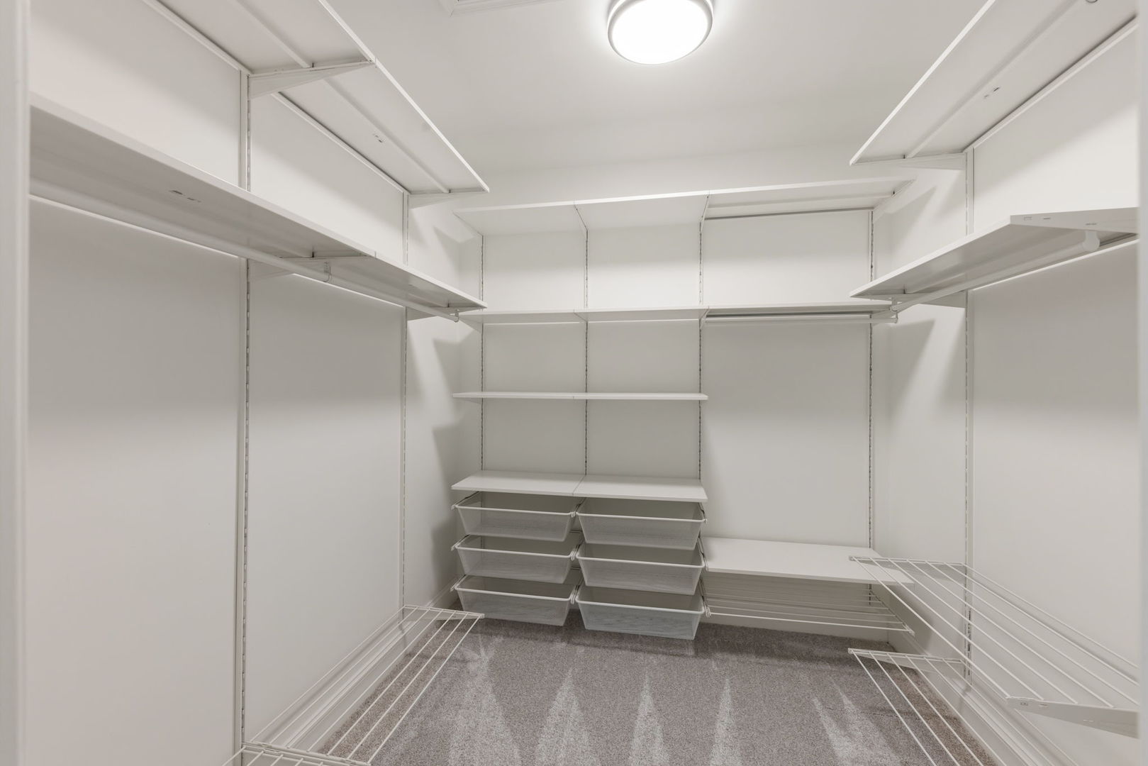 138 Chestnut Lane Bolingbrook, IL 60490 - Photo 13 of 26 a view of walk in closet with empty racks